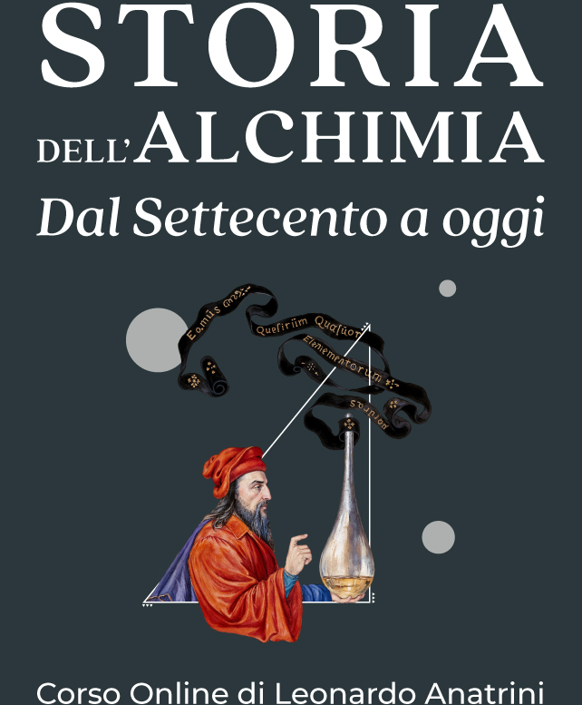 Copertina del corso online Storia dell'alchimia dal 700 a oggi di Leonardo Anatrini